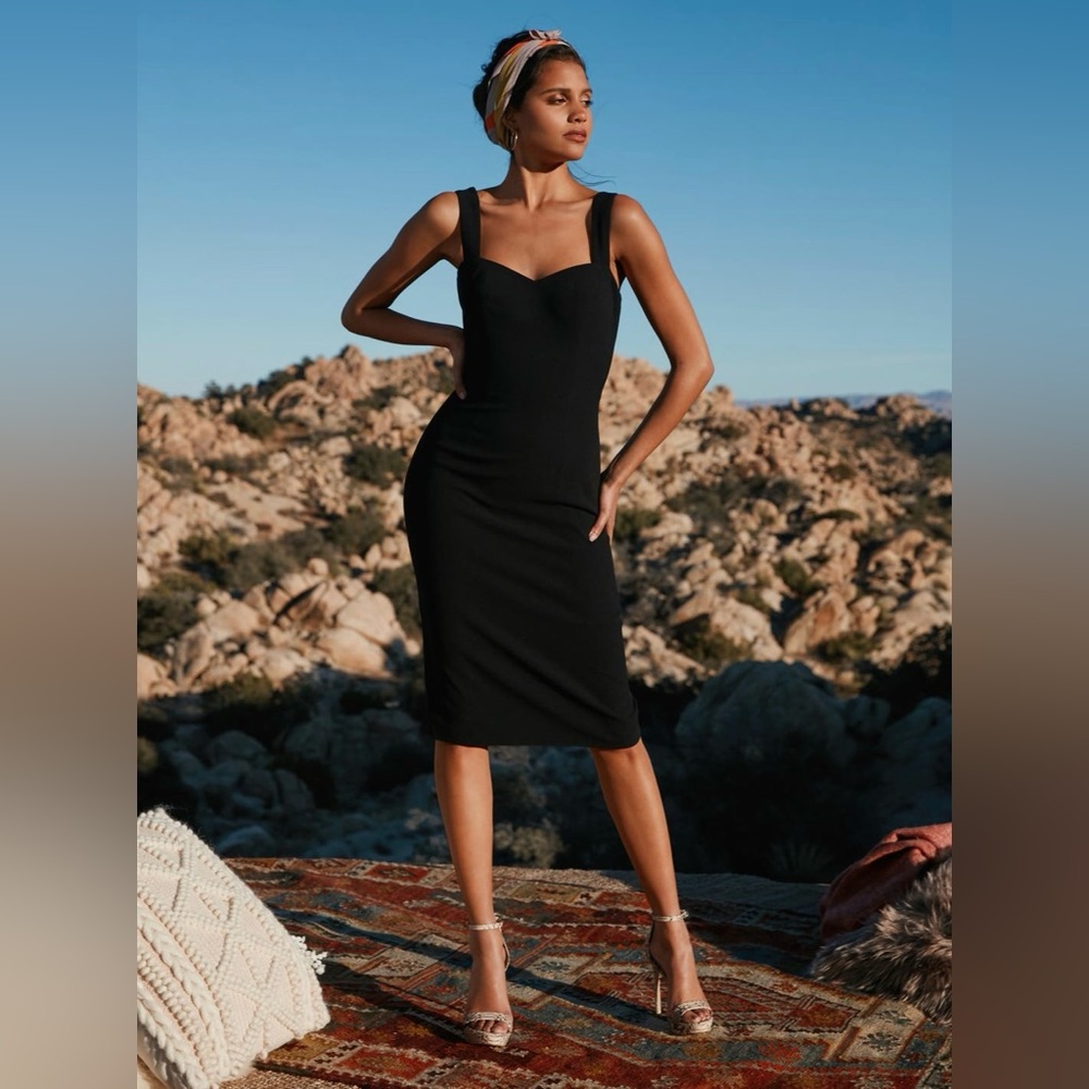 Dress the Population PERFECT LBD - Nicole Sweetheart Cocktail Dress